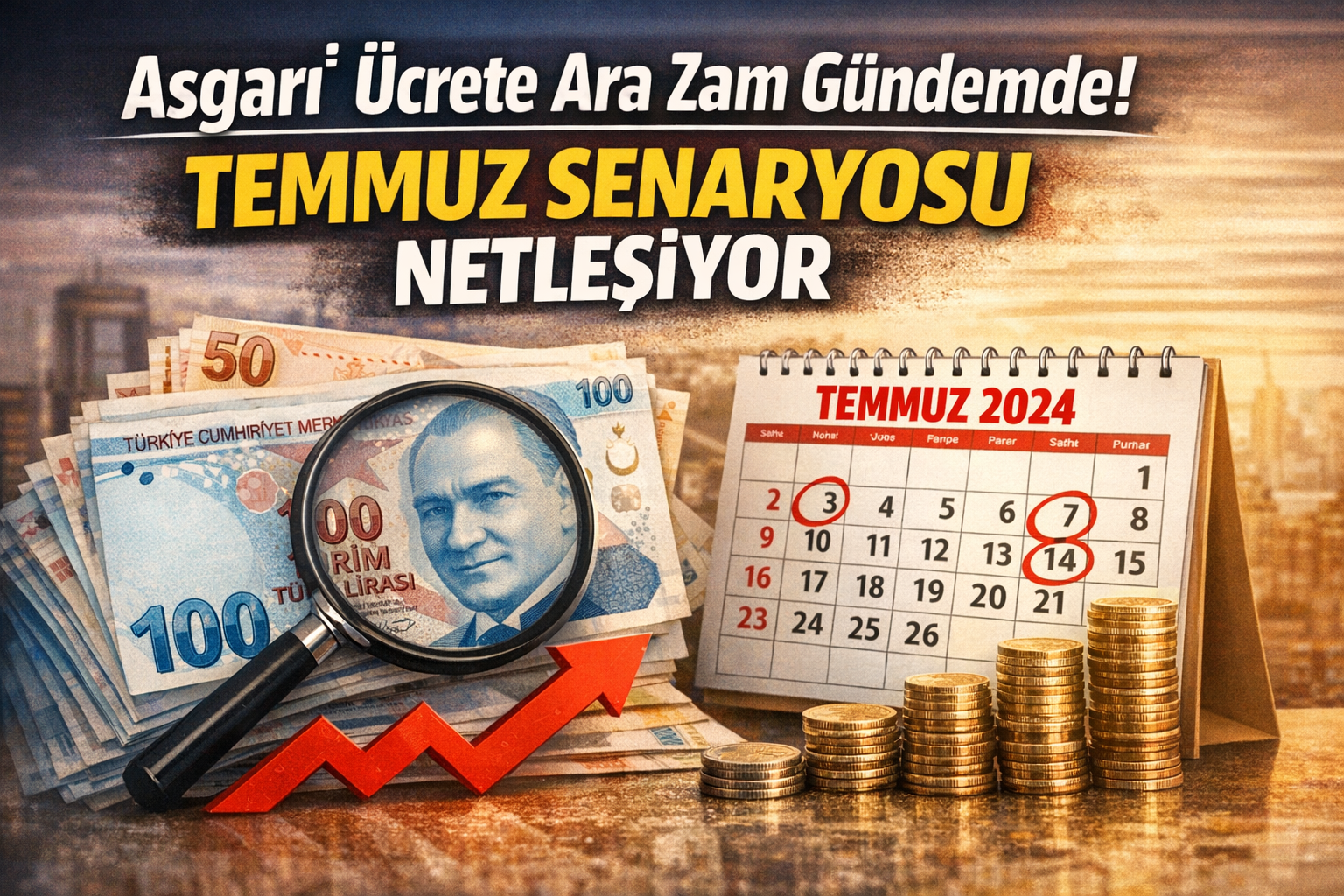 💰 Asgari Ücrete Ara Zam Gündemde! Temmuz Senaryosu Netleşiyor