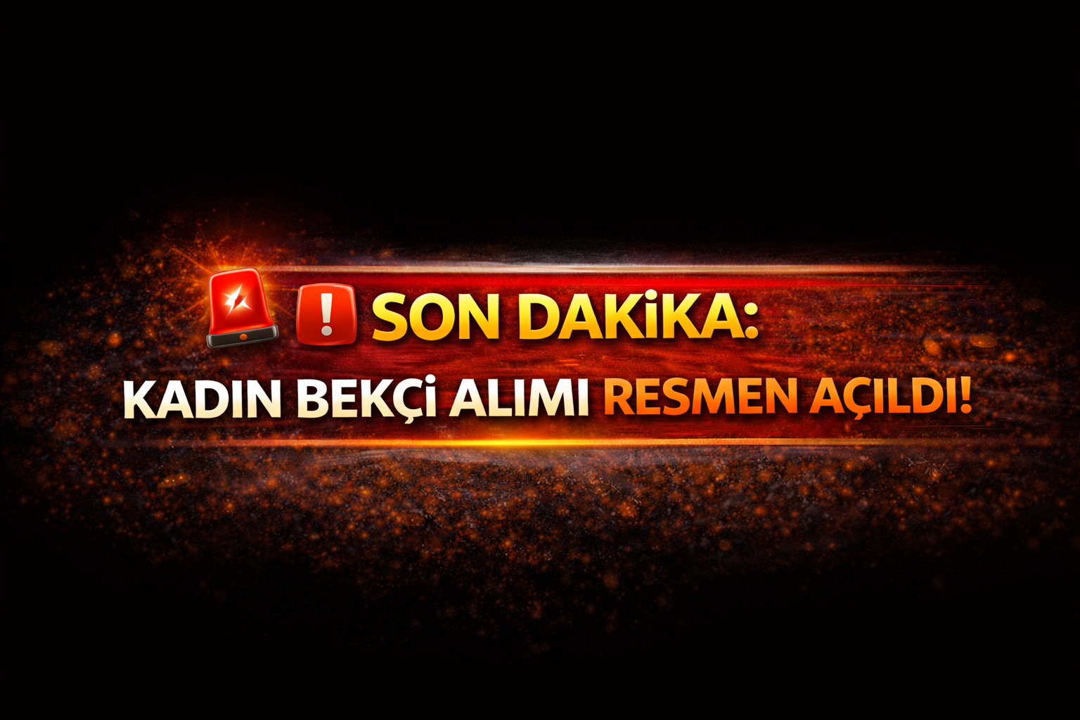 🚨 Son Dakika: Kadın Bekçi Alımı Resmen Geliyor!