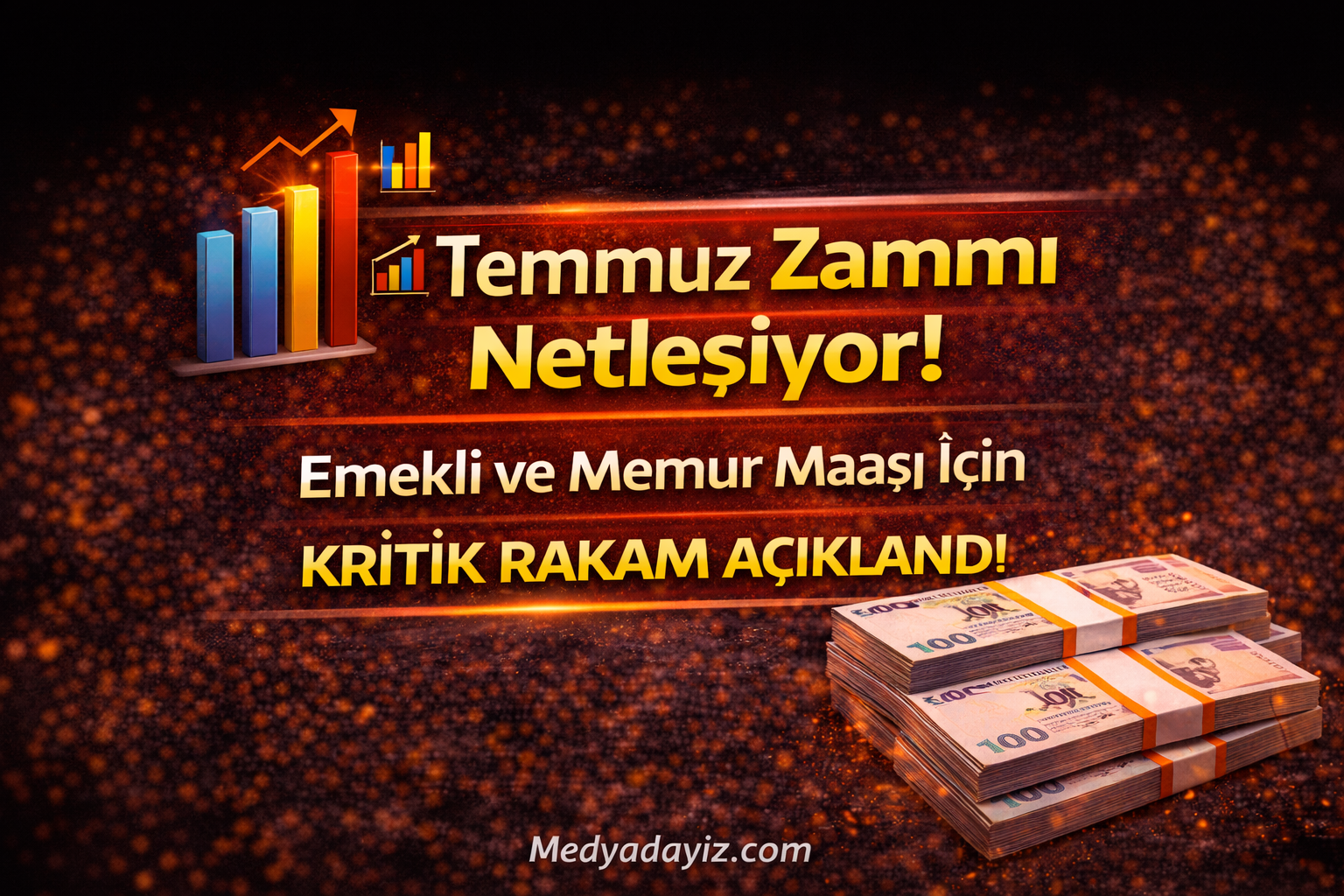 📊 Temmuz Zammı Netleşiyor! Emekli ve Memur Maaşı İçin Kritik Rakam Açıklandı
