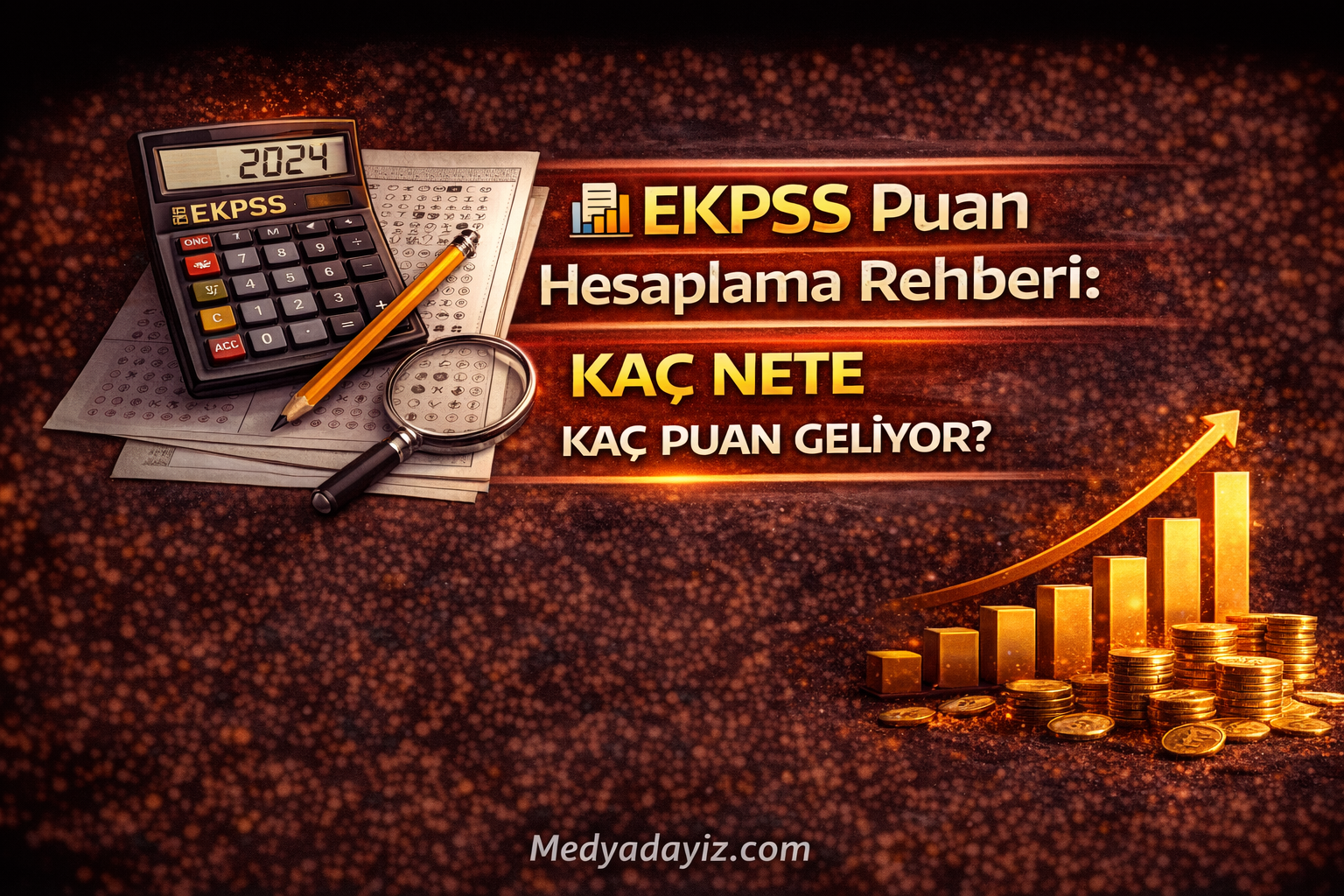 📊 EKPSS Puan Hesaplama Rehberi: Kaç Nete Kaç Puan Geliyor?